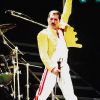Freddie Mercury sur scène (photo non datée)