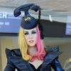 Statue de cire de Lady Gaga dans le nouvel aéroport de Berlin en mars 2012