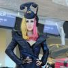 Statue de cire de Lady Gaga dans le nouvel aéroport de Berlin en mars 2012
