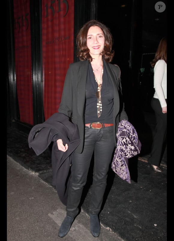 Valérie Karsenti lors de la soirée 25 ans de M6 à la discothèque le 1515 à Paris le 8 mars 2012