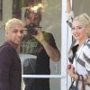 Gwen Stefani arrive au studio d'enregistrement à Los Angeles le 8 mars 2012