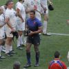 L'équipe de France de rugby a été défaite par l'Angleterre lors du tournoi des VI Nations le 11 mars 2012 à Saint-Denis (22-24)