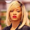 La superbe Rihanna illumine l'épicerie bio Whole Foods à New York, où elle s'est rendue faire quelques courses pour un dîner en famille. Le 16 mars 2012.