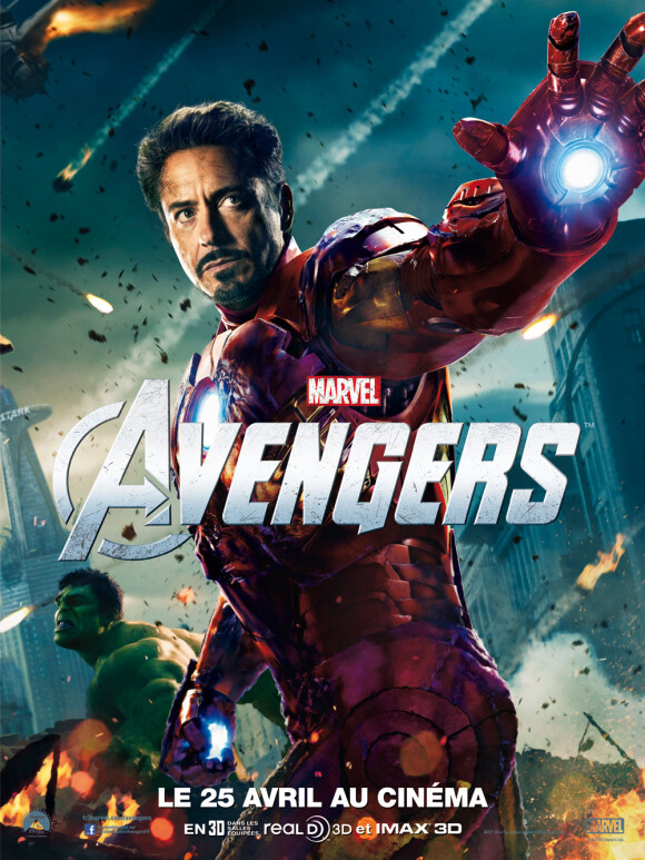 Hulk et Robert Downey Jr. dans Avengers, en salles le 25 avril.