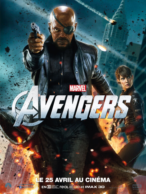 Samuel L. Jackson et Cobie Smulders dans Avengers, en salles le 25 avril.