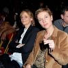 Florence Aubenas et Clémentine Autain lors des Y'a Bon Awards au Cabaret Sauvage à Paris le 19 mars 2012