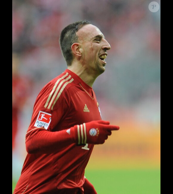 Franck Ribéry le 26 février 2012 à Munich