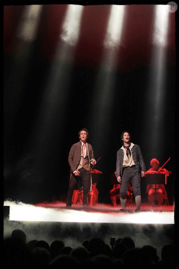 La comédie musicale 1789, Les Amants de la Bastille en showcase à l'Olympia le 19 mars 2012.