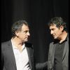 Albert Cohen et Dove Attia. La comédie musicale 1789, Les Amants de la Bastille en showcase à l'Olympia le 19 mars 2012.