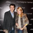  Sarah et Marc Lavoine lors de la présentation de la nouvelle collection joaillerie Stone chez Montaigne Market le 6 mars 2012 à Paris 