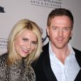 Claire Danes et Damian Lawis lors d'une soirée en l'honneur de  Homeland  à Los Angeles, le 21 mars 2012.