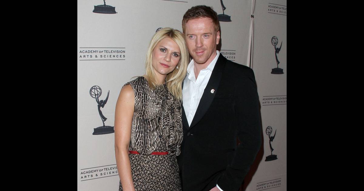 Claire Danes et Damian Lewis lors d'une soirée en l ...