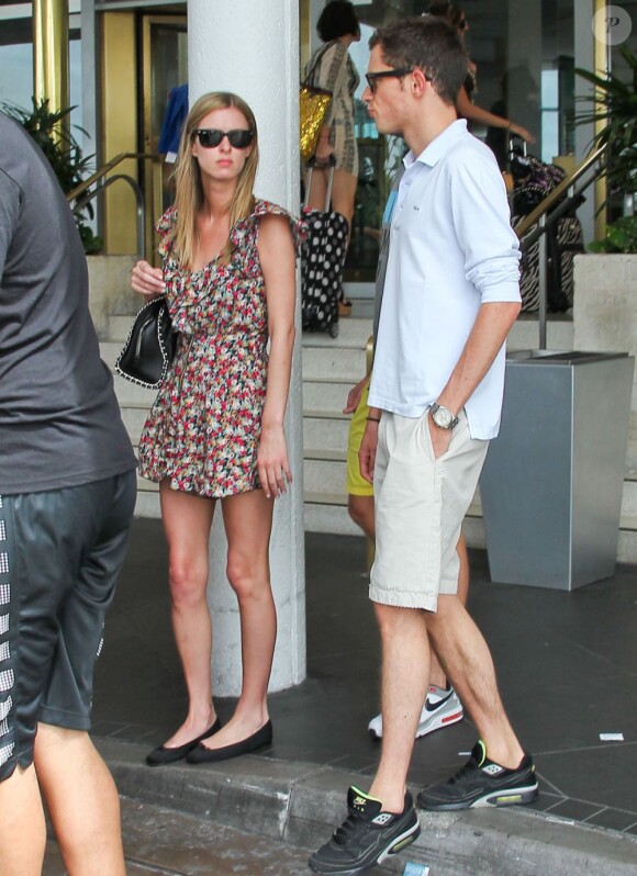 Nicky Hilton et son chéri à Miami le 21 mars 2012