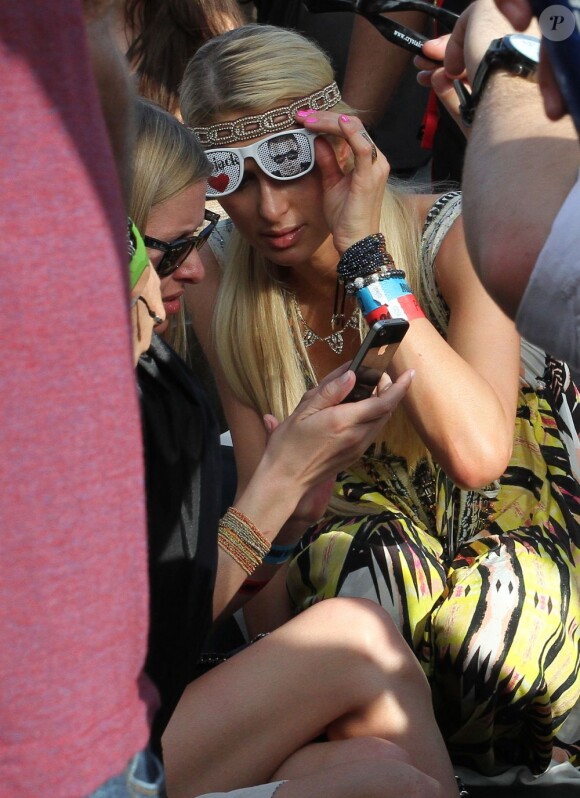 Paris Hilton et sa soeur Nicky à Miami le 21 mars 2012