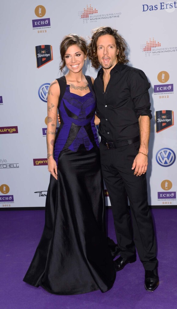 Christina Perri et Jason Mraz aux Echo Awards, Berlin, le 22 mars 2012.