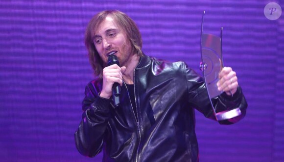 David Guetta aux Echo Awards, Berlin, le 22 mars 2012.
