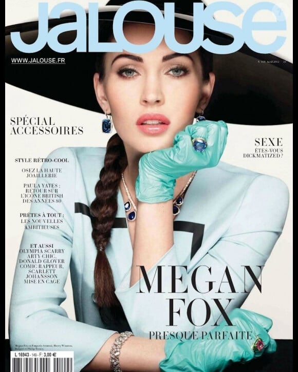 Megan Fox en couverture du Jalouse français en mars 2012