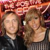 Cathy Guetta et David Guetta lors de la soirée de lancement de la Twizy à l'Atelier Renault sur les Champs-Elysées à Paris le mardi 28 mars 2012