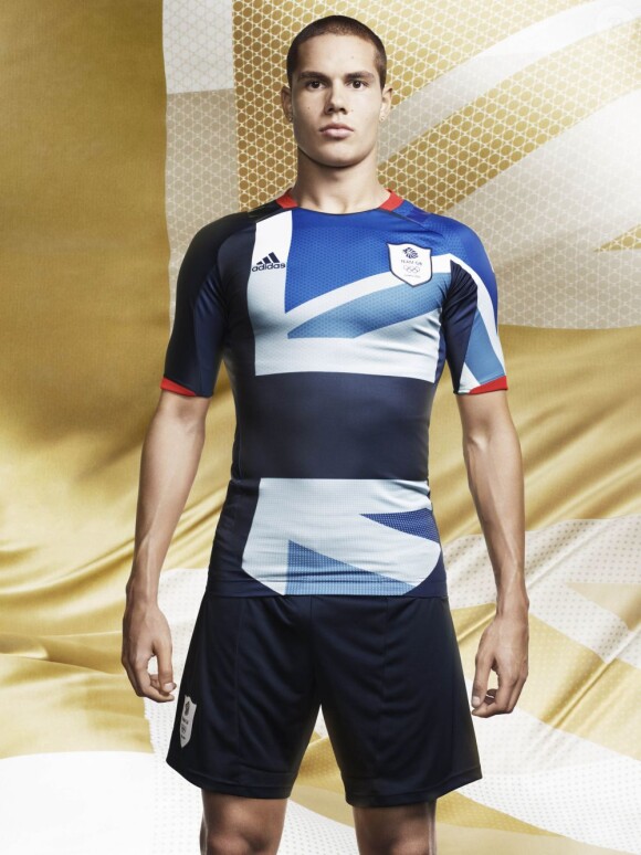 Le footballeur Jack Rodwell pose pour Take The Stage, la campagne olympique Adidas par Stella McCartney.