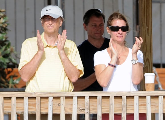 Bill et Melinda Gates le 25 mars 2012 à West Palm Beach en Floride