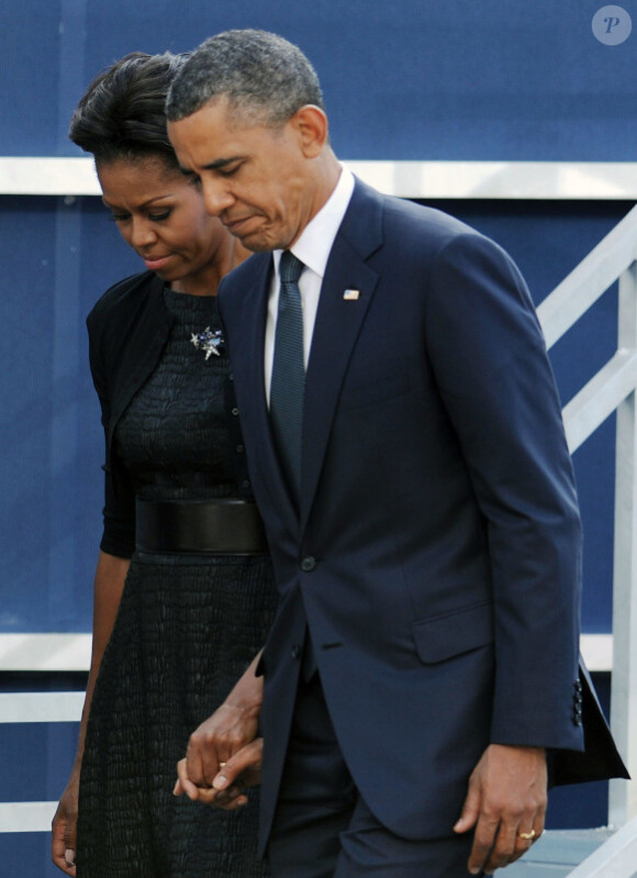 Barack et Michelle Obama, en septembre 2011 à New York City.