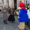 Le Prince Charles visite la Maison Dalemain à Cumbria le 3 avril 2012