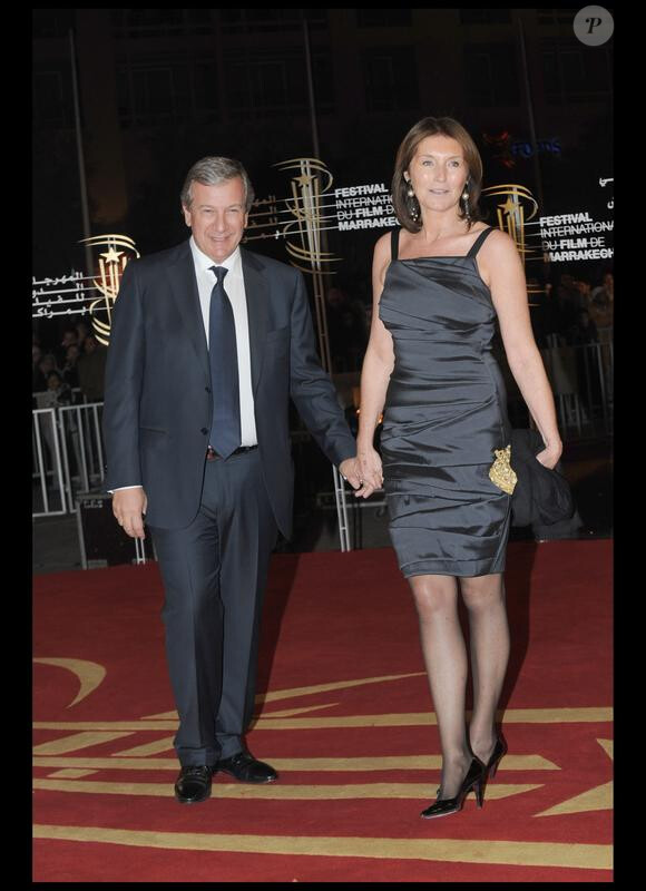 Richard Attias et son épouse Cécilia, en 2009 à Marrakech.