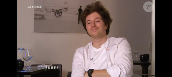 Jean lors de la finale de Top Chef 3, lundi 9 avril 2012 sur M6