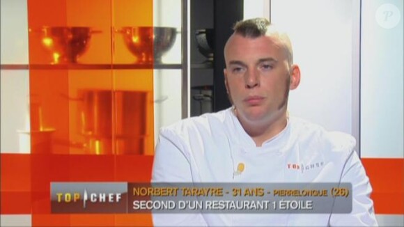 Norbert, jamais avare de phrases culte dans Top Chef 2012 sur M6