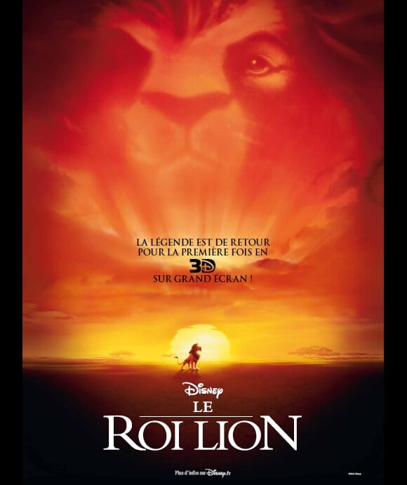 Affiche du film Le Roi Lion 3D