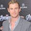 Chris Hemsworth à l'avant-première d'Avengers, à Los Angeles le 11 avril 2012.