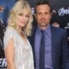 Mark Ruffalo et sa femme Sunrise Coigney à l'avant-première d'Avengers, à Los Angeles le 11 avril 2012.
