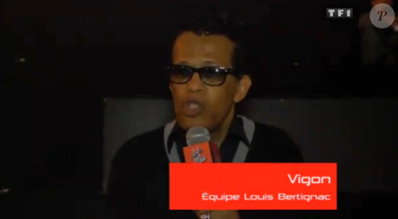 Vigon lors des répétitions avant le prime en direct de ce soir, samedi 14 avril, dans The Voice sur TF1