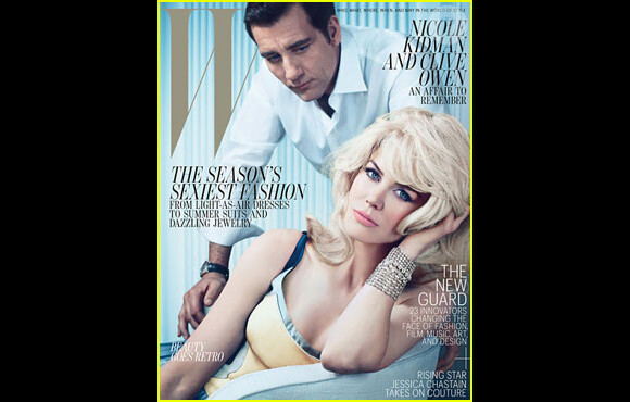 Nicole Kidman et Clive Owen : superbes en couverture du magazine W