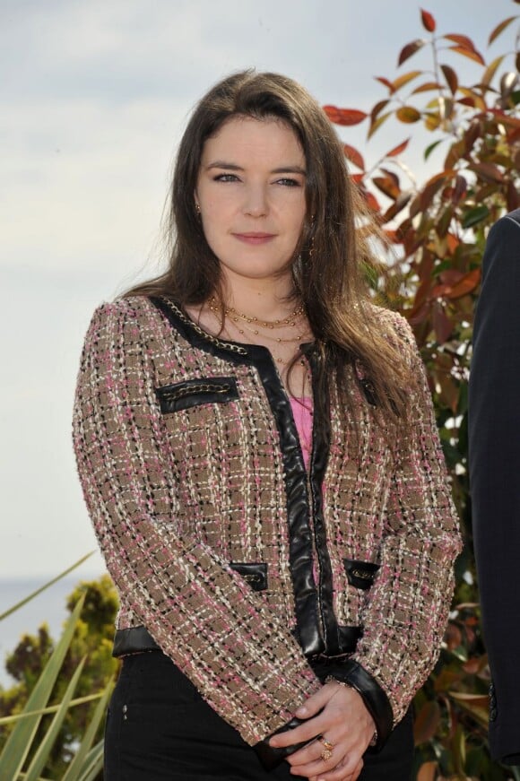 Mélanie-Antoinette Costello de Massy, fille d'Elisabeth-Anne de Massy (cousine du prince Albert II de Monaco), au Monte-Carlo Country Club le 16 avril 2012.