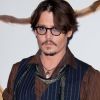 Johnny Depp en novembre 2011 à Paris.