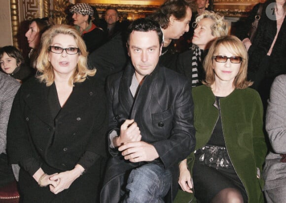 Catherine Deneuve, Christophe Robin et Nathalie Baye le 5 mars 2006 à Paris