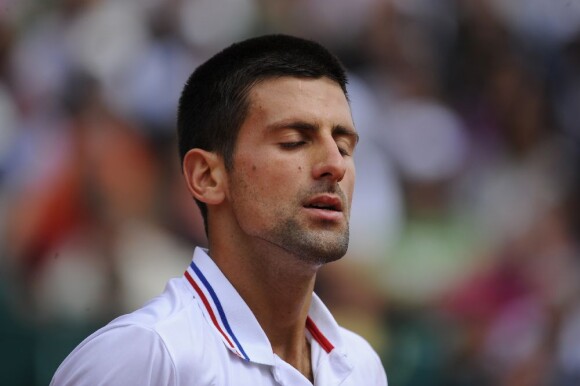 Novak Djokovic le 18 avril 2012