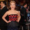 Scarlett Johansson lors de la première de Avengers à Londres le 19 avril 2012