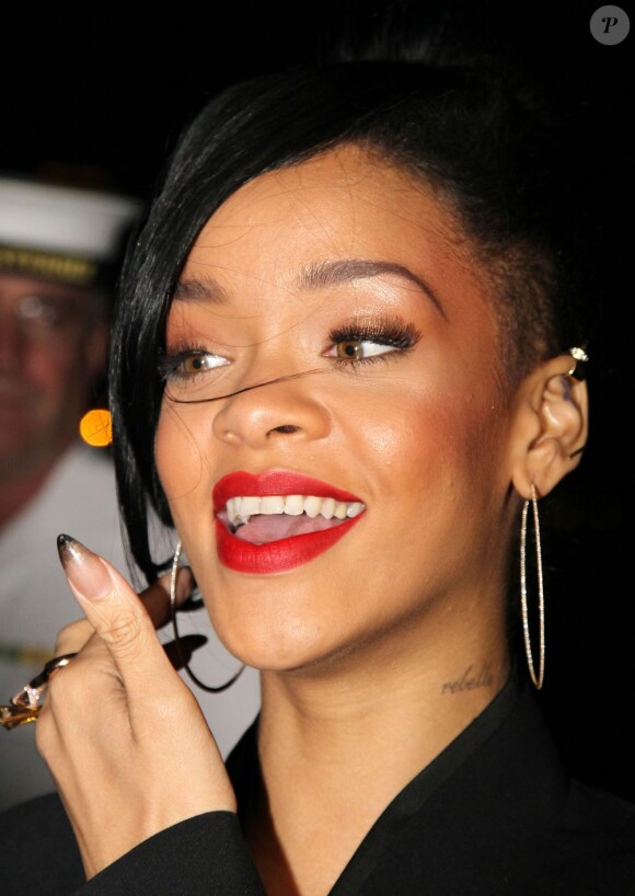 Rihanna à Sydney pour l'avant-première de Battleship. Le 10 avril 2012.