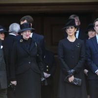 La famille royale de Danemark endeuillée aux obsèques du magnat Mc-Kinney Møller