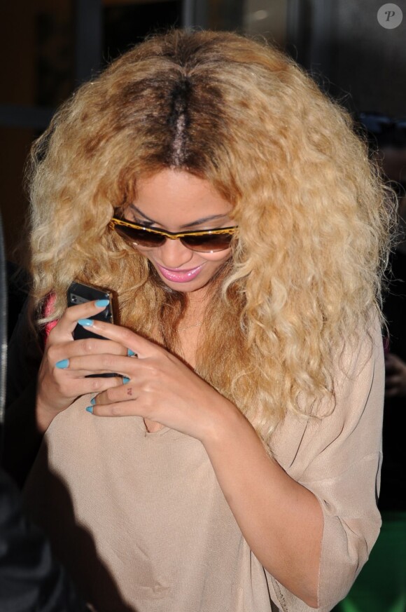 Beyoncé dans les rues de New York  le 25 avril 2012