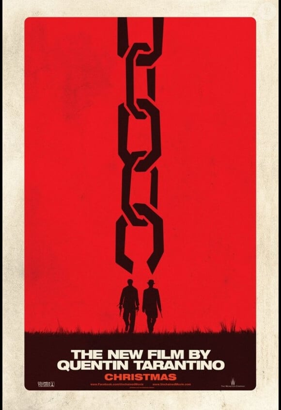 Une affiche teaser de Django Unchained.