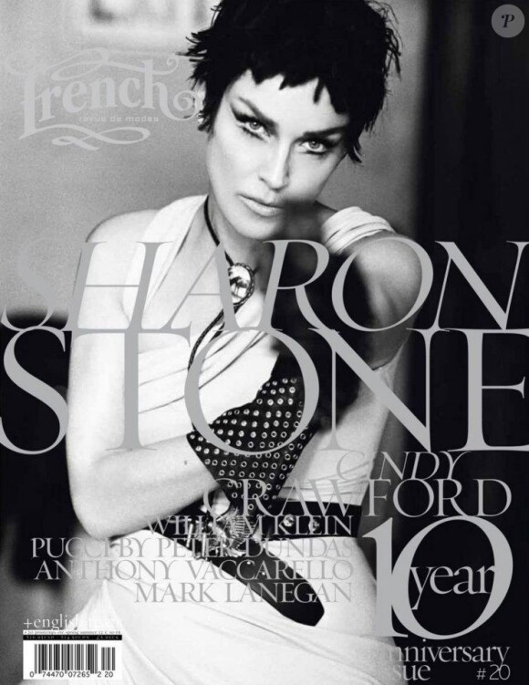 Sharon Stone pour le magazine French Revue des Modes, printemps 2012.
