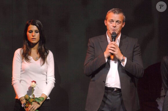 Karine Ferri et Pierre Lemarchal, en octobre 2007 à Avignon.