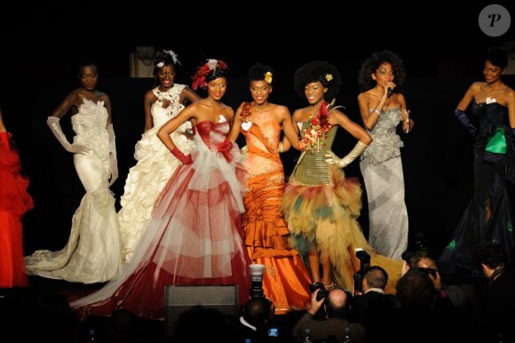 Élection de Miss Black France 2012 à la salle Wagram. Paris, le 28 avril 2012.