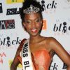 La ravissante Mbathio Beye, gagnante de l'élection de Miss Black France 2012 à la salle Wagram. Paris, le 28 avril 2012.