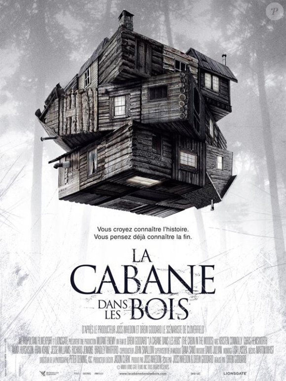 L'affiche du film La Cabane dans les bois