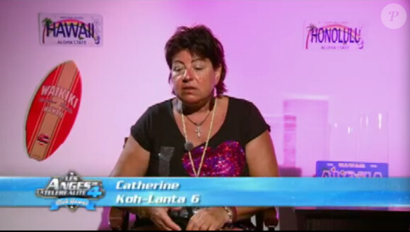 Catherine dans Les Anges de la télé-réalité 4 le jeudi 3 mai 2012 sur NRJ 12
