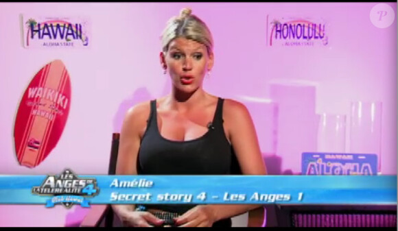 Amélie dans Les Anges de la télé-réalité 4 le jeudi 3 mai 2012 sur NRJ 12